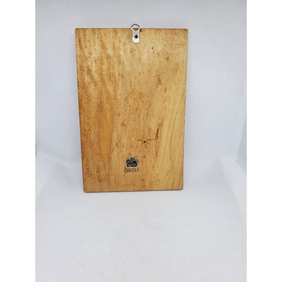 Napco Originals By Giftcraft Oriole Wall Décor Embossed Bird Plaque - Picture 4 of 11